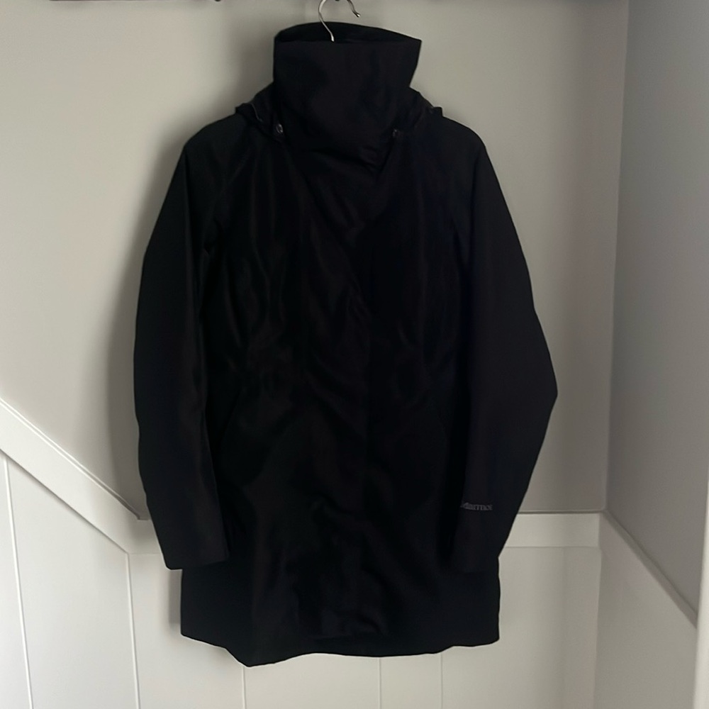 Marmot Women’s Black 3 in 1 Jacket Parka insulated hooded XS